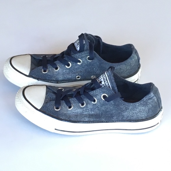 navy converse womens size 6